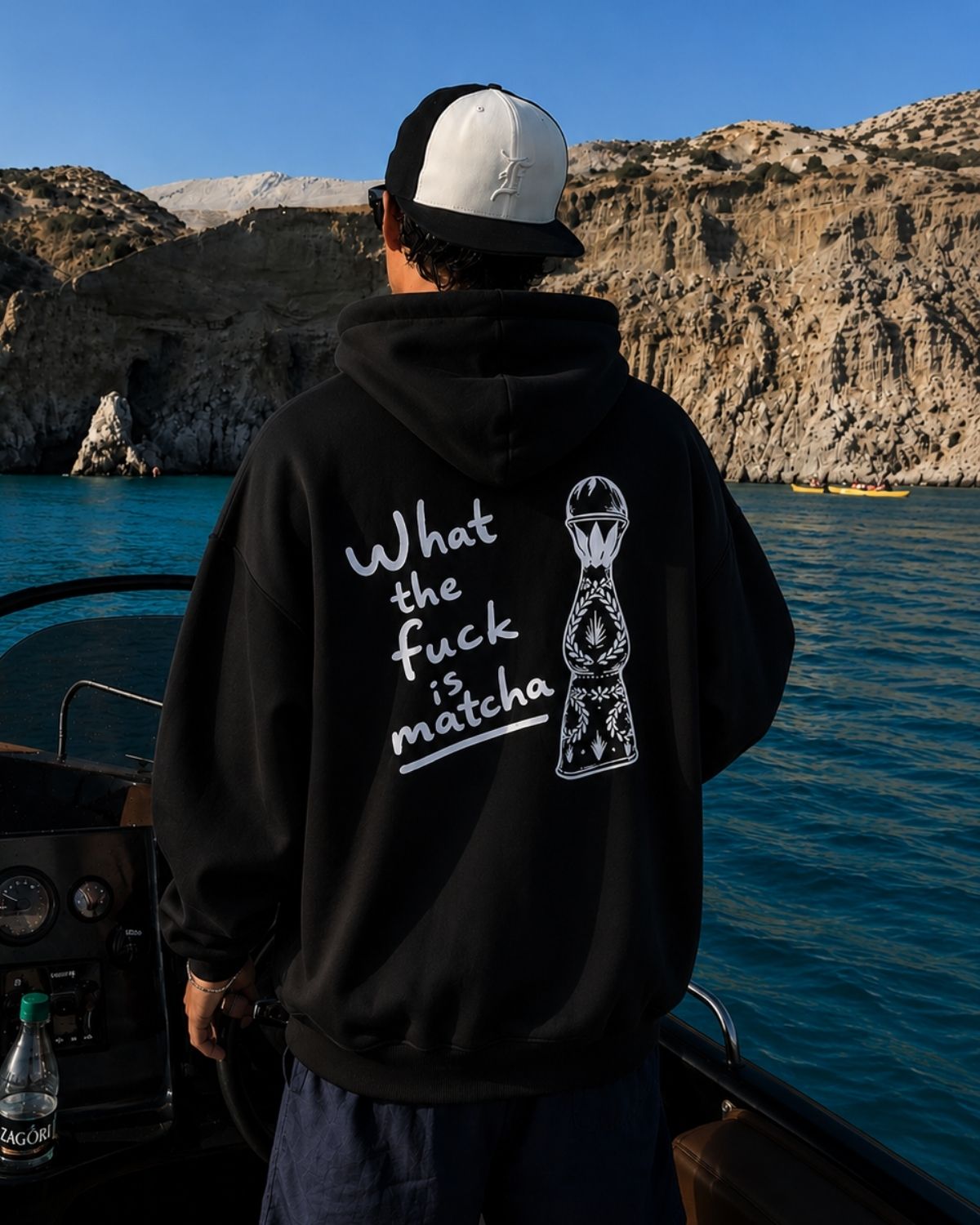 WHAT THE FUCK IS MATCHA- Oversized Hoodie [ Unisex ]