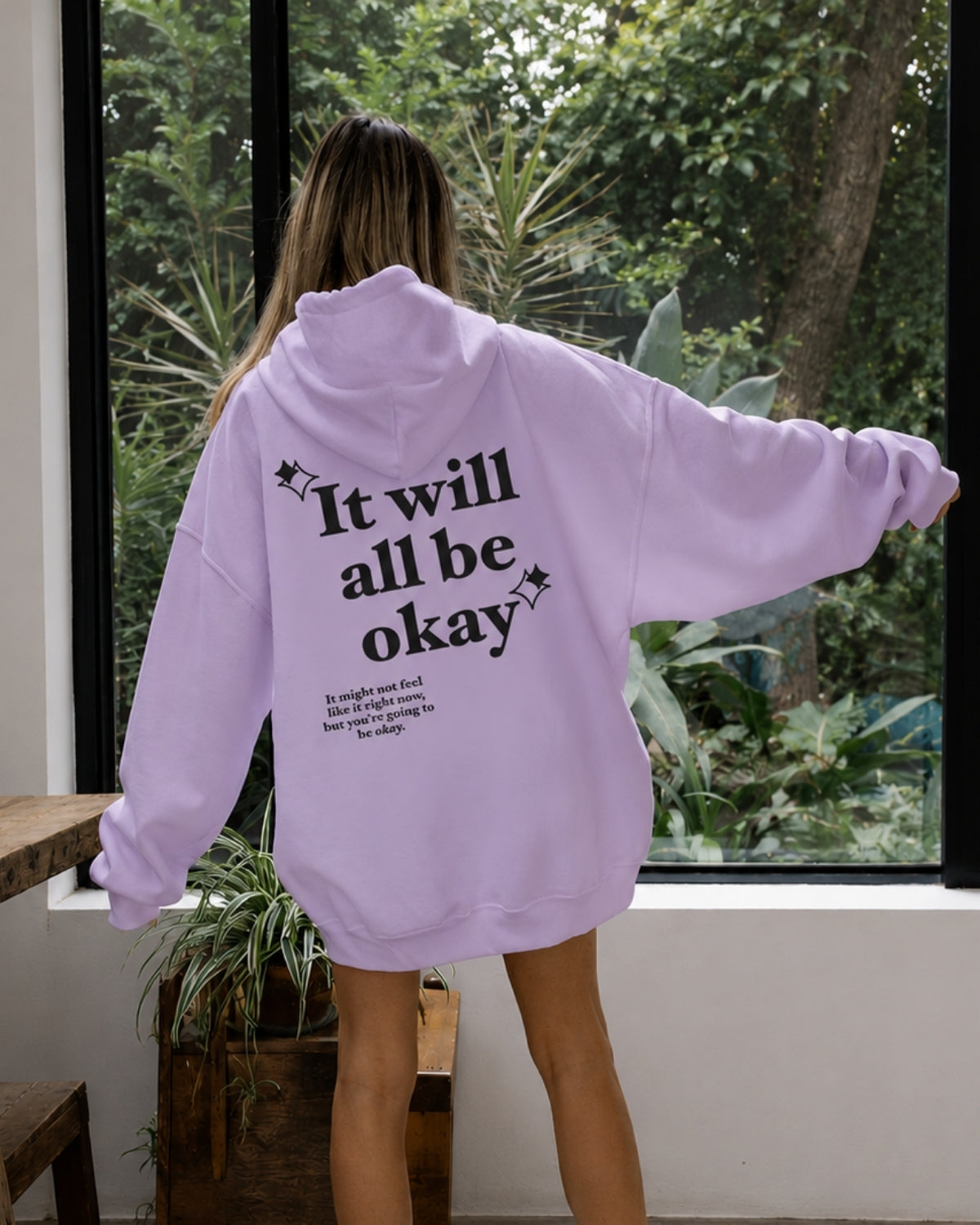 IT WILL ALL BE OKAY - Women Oversized Hoodie