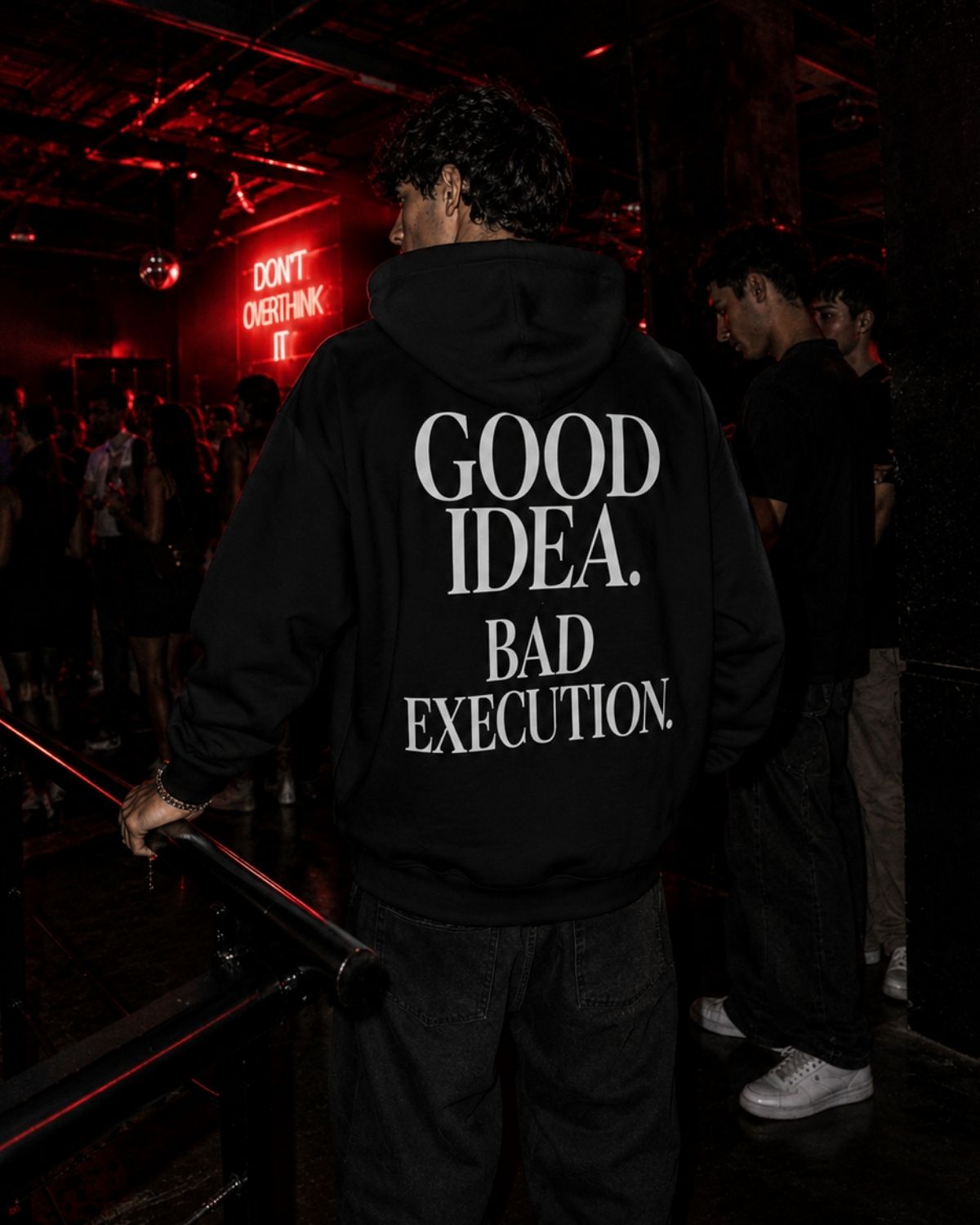 GOOD IDEA BAD EXECUTION - Oversized Hoodie [ Unisex ]