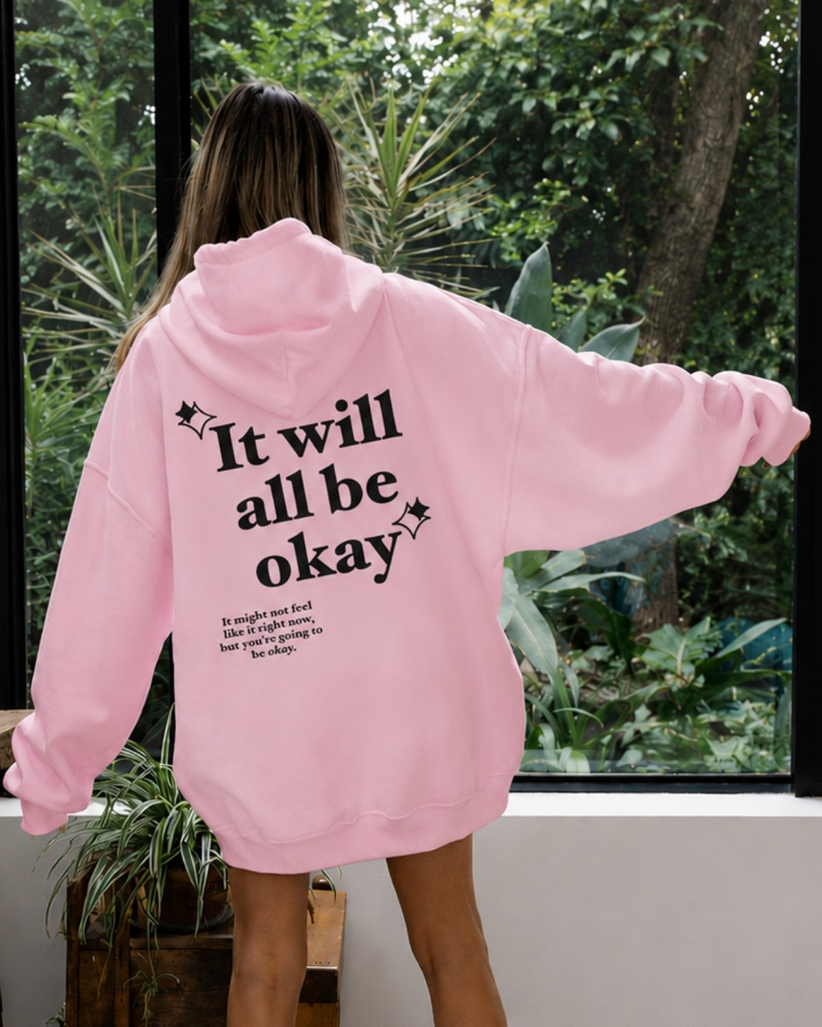 IT WILL ALL BE OKAY - Women Oversized Hoodie