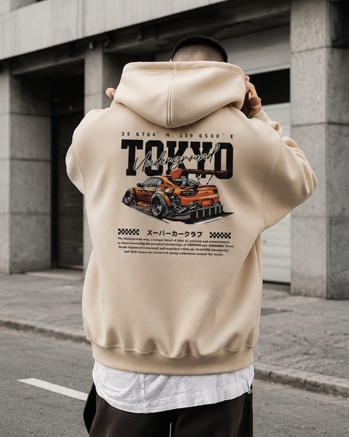 TOKYO - Oversized Hoodie [ Unisex ]