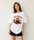 RED PANDA - Women Oversized T-shirt