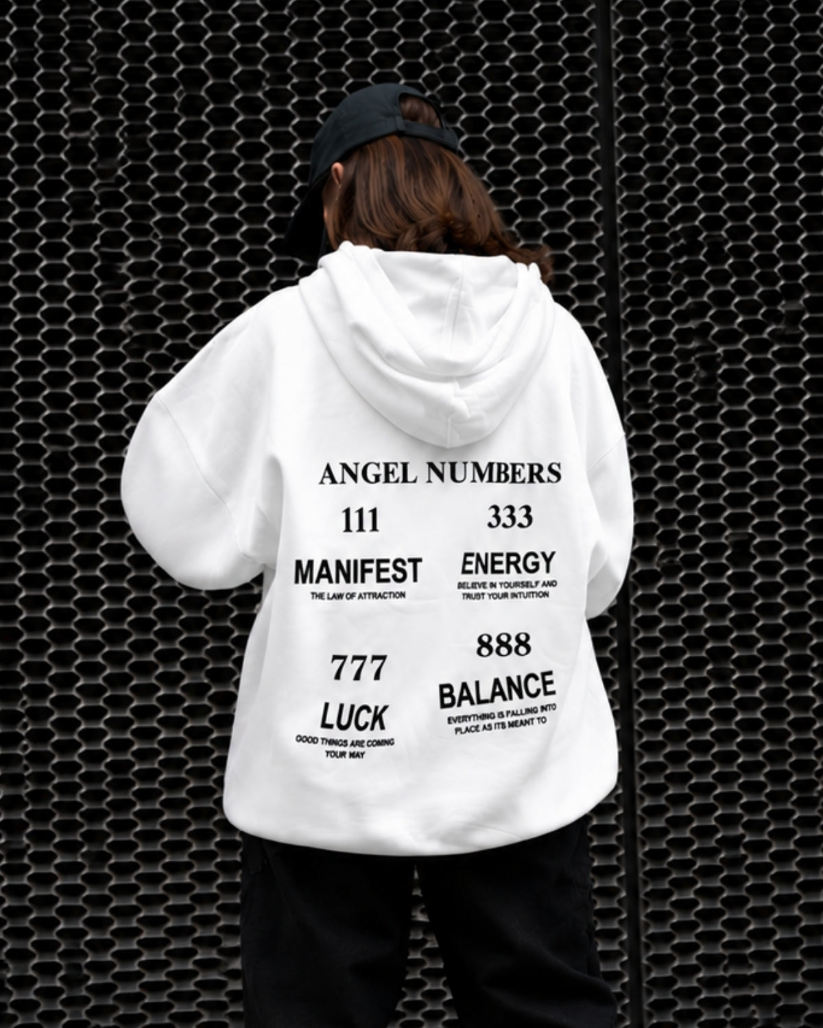 ANGEL NUMBERS - Women Oversized Hoodie