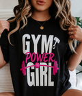 GYM POWER GIRL - Women Oversized T-shirt