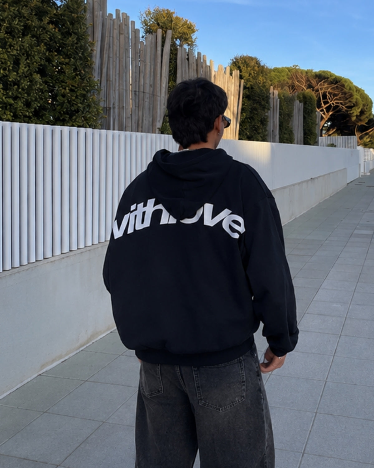 WITH LOV(E) - Oversized Hoodie [ Unisex ]