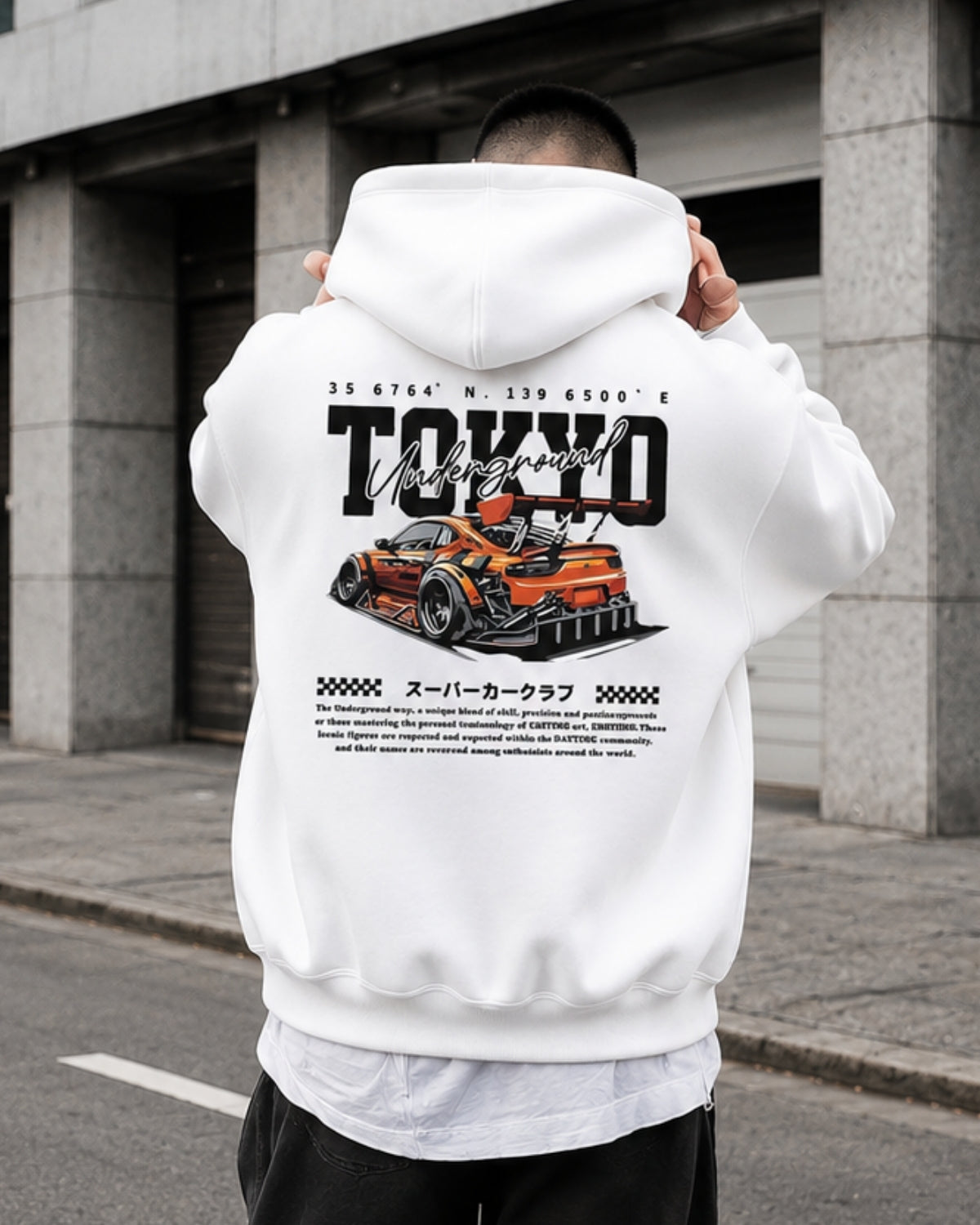 TOKYO - Oversized Hoodie [ Unisex ]