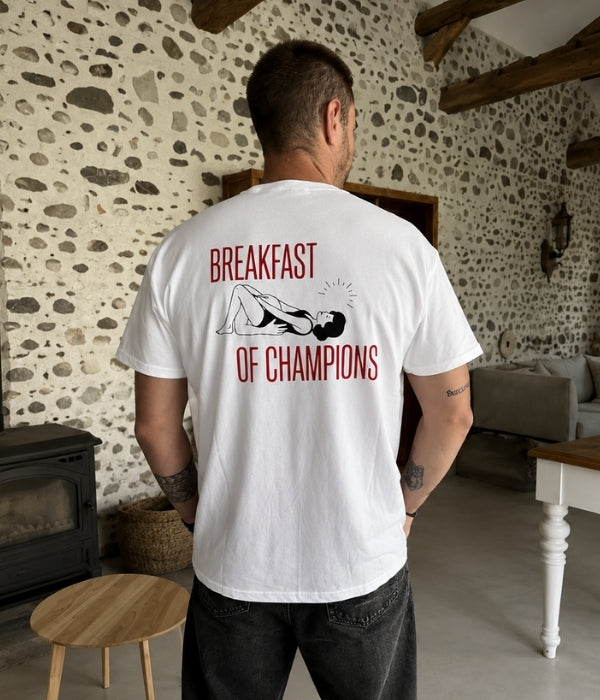 Breakfast of Champions - Oversized T-shirt  [ Unisex ]