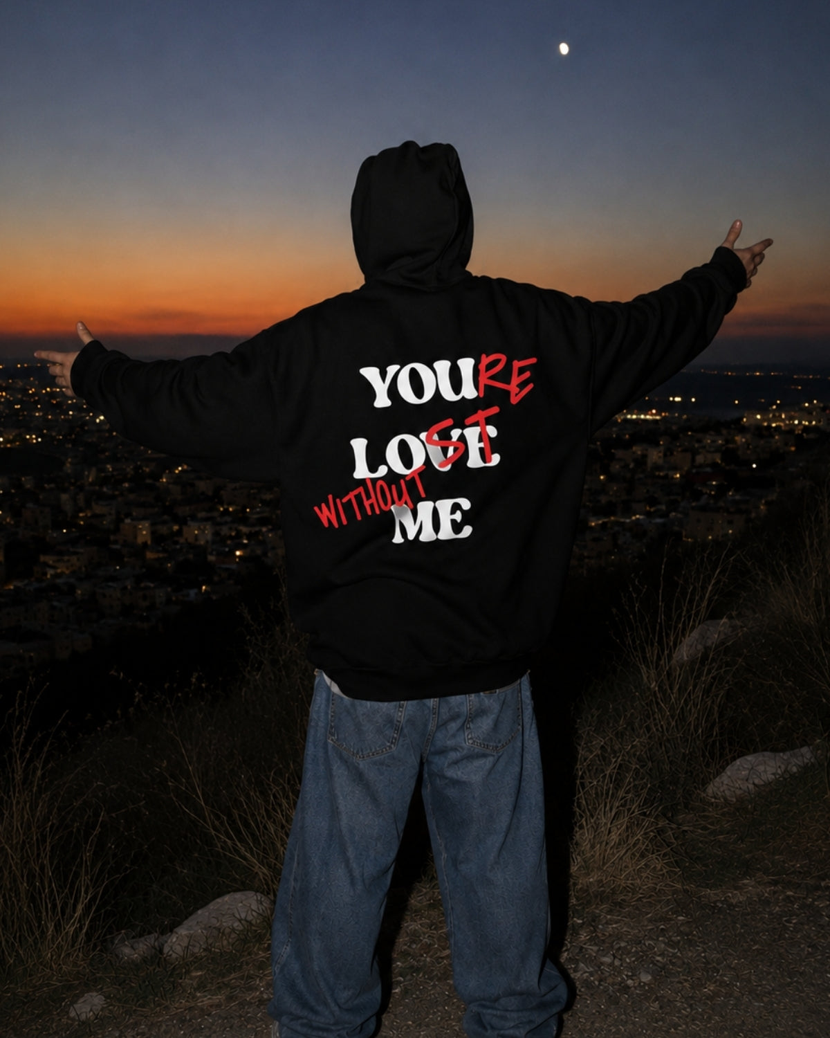 YOU LOVE ME - Oversized Hoodie [ Unisex ]
