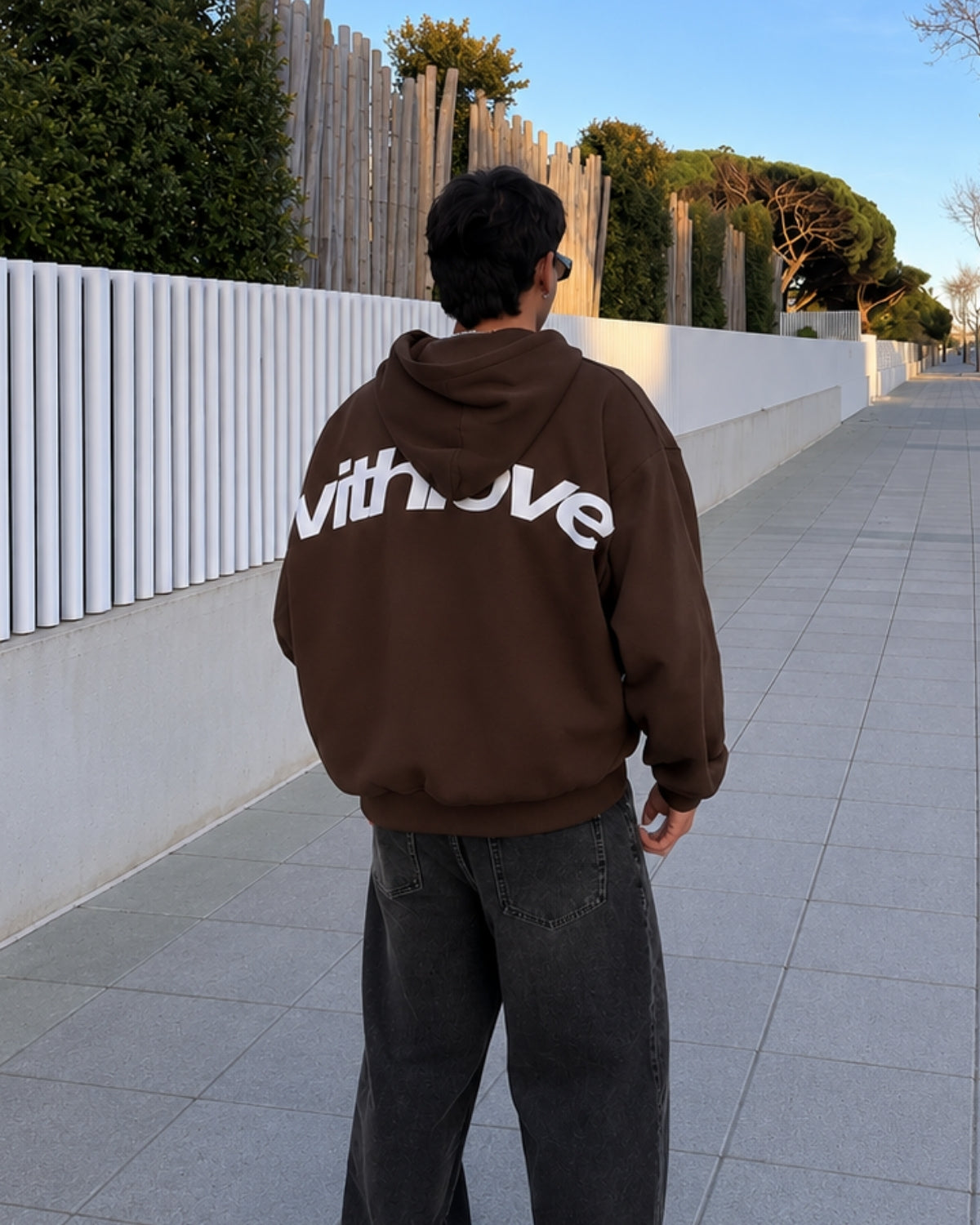 WITH LOV(E) - Oversized Hoodie [ Unisex ]