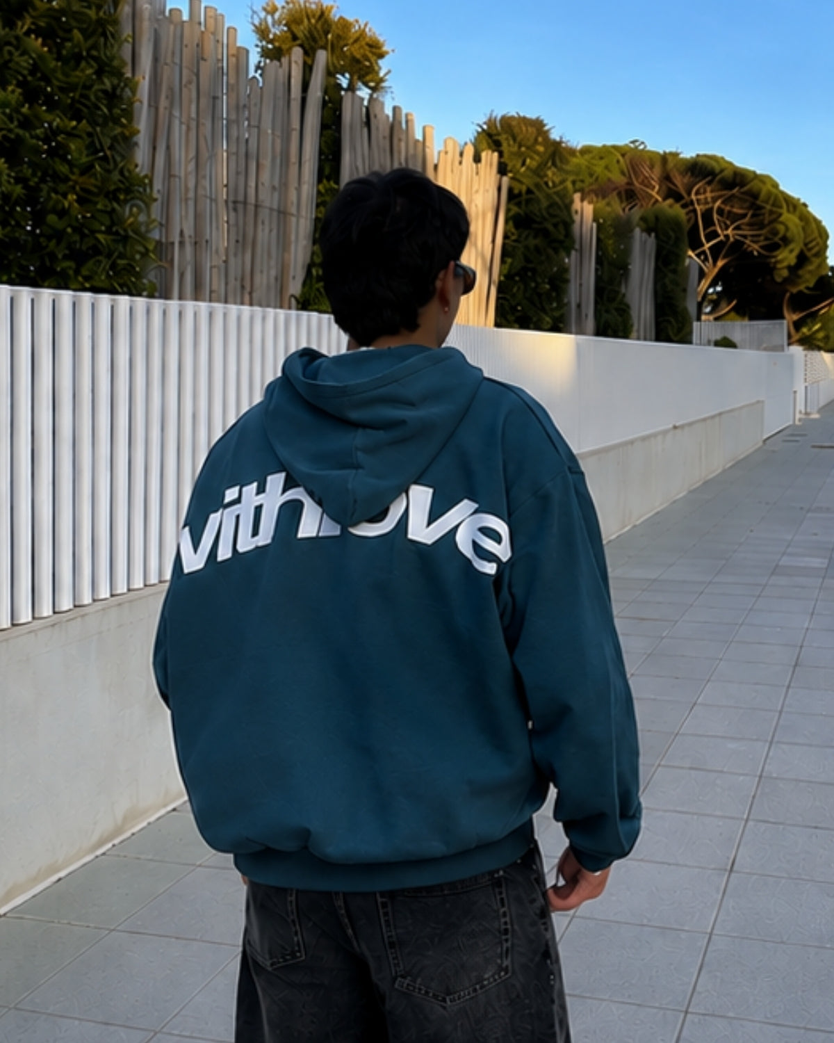 WITH LOV(E) - Oversized Hoodie [ Unisex ]