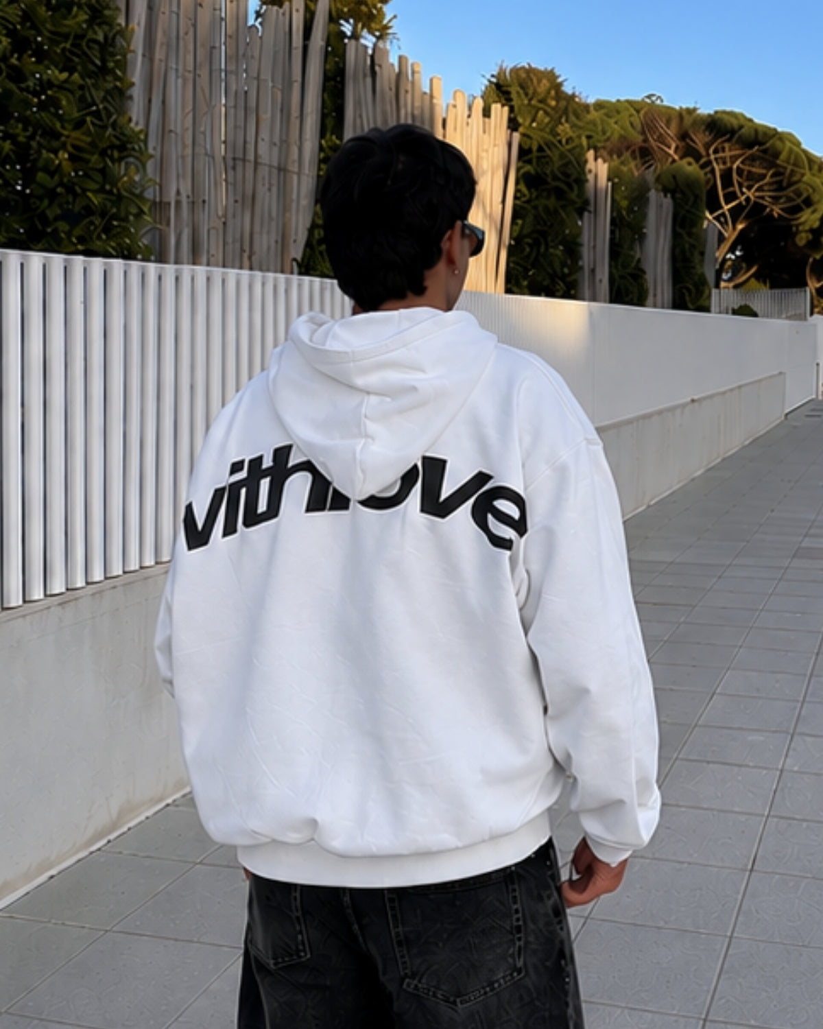 WITH LOV(E) - Oversized Hoodie [ Unisex ]