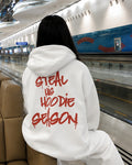 STEAL HIS HOODIE SEASON - Women Oversized Hoodie