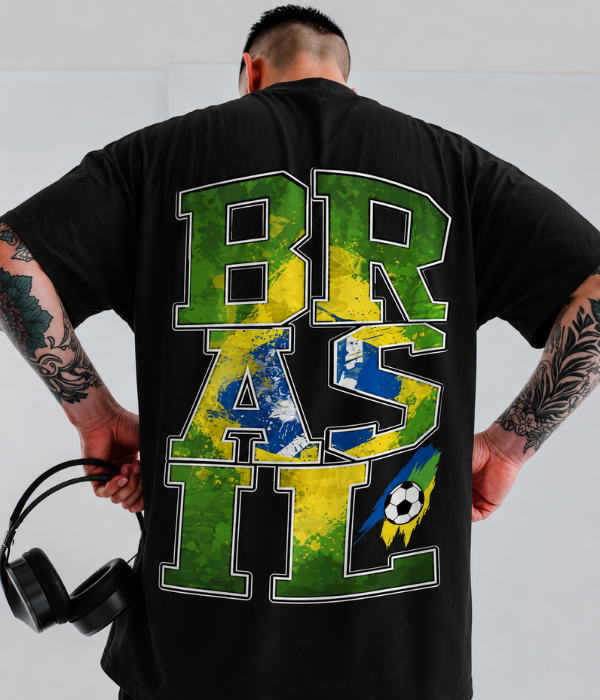 BRAZIL 🇧🇷 - Oversized T-shirt  [ Unisex ]