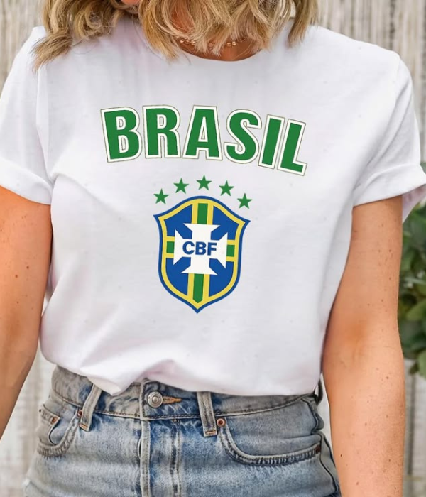 BRAZIL 🇧🇷 - Women Oversized T-shirt  [ Unisex ]