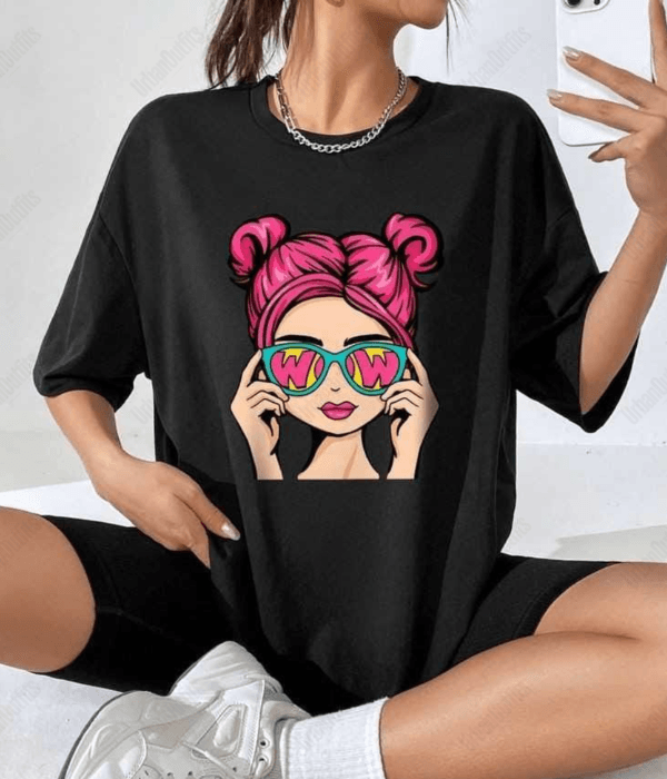 AAHWAN - Women Oversized T-shirt
