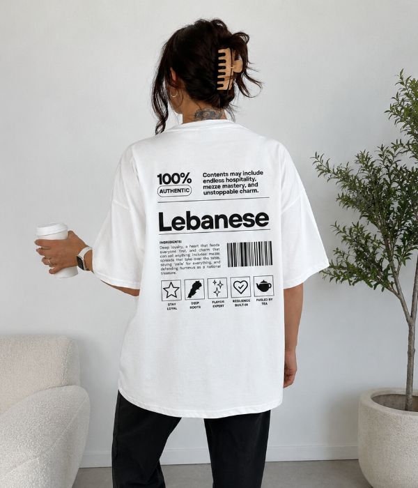 LEBANESE - Women Oversized T-shirt