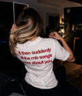 & then suddenly - Women Oversized T-shirt