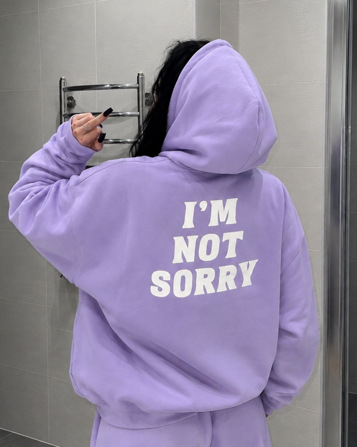 I'M NOT SORRY - Women Oversized Hoodie