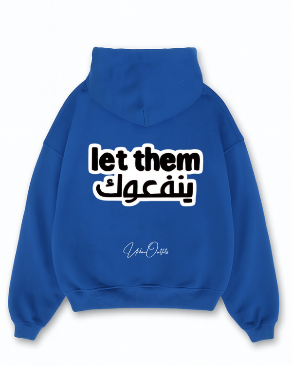 LET THEM ينفعوك - Oversized Hoodie [ Unisex ]