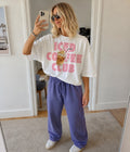 ICED COFFEE CLUB - Women Oversized T-shirt