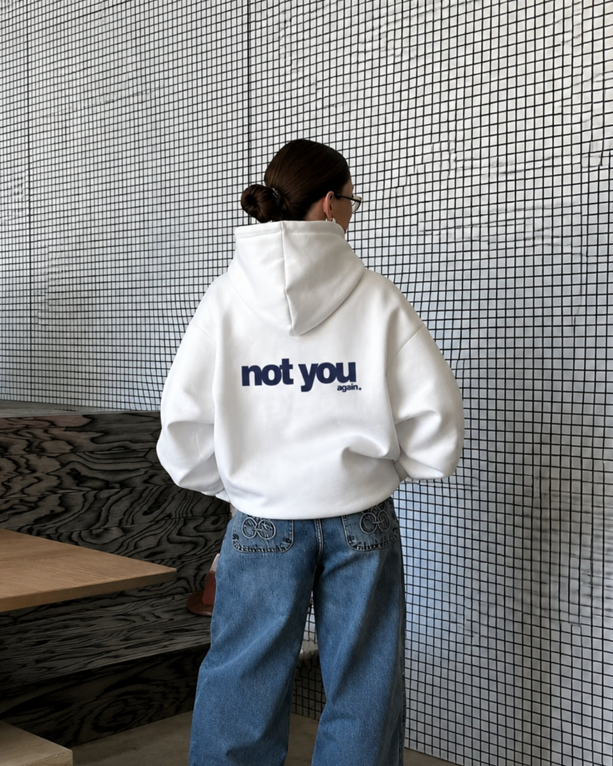 NOT YOU again - Women Oversized Hoodie
