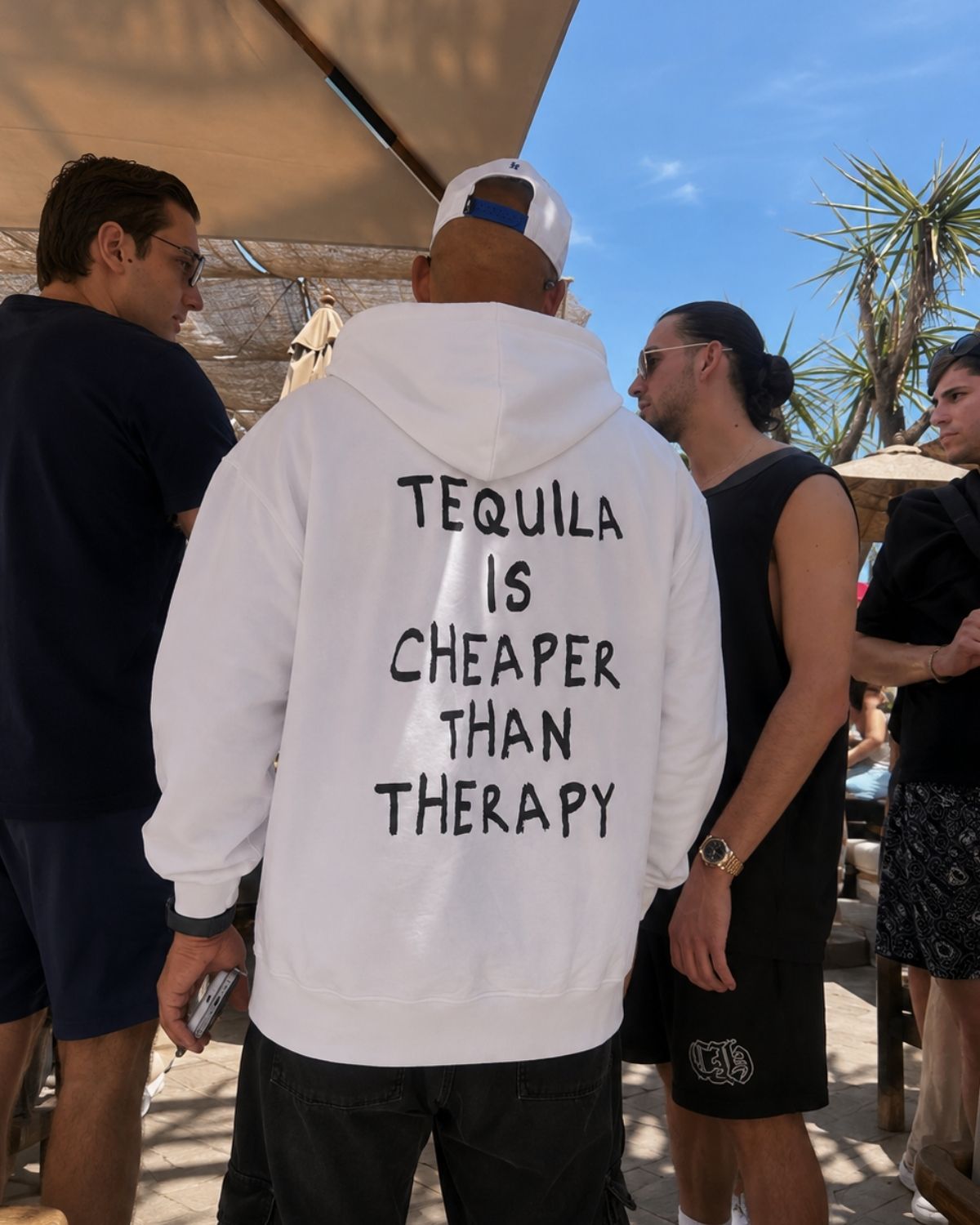 Tequila is cheaper than therapy - Oversized Hoodie [ Unisex ]