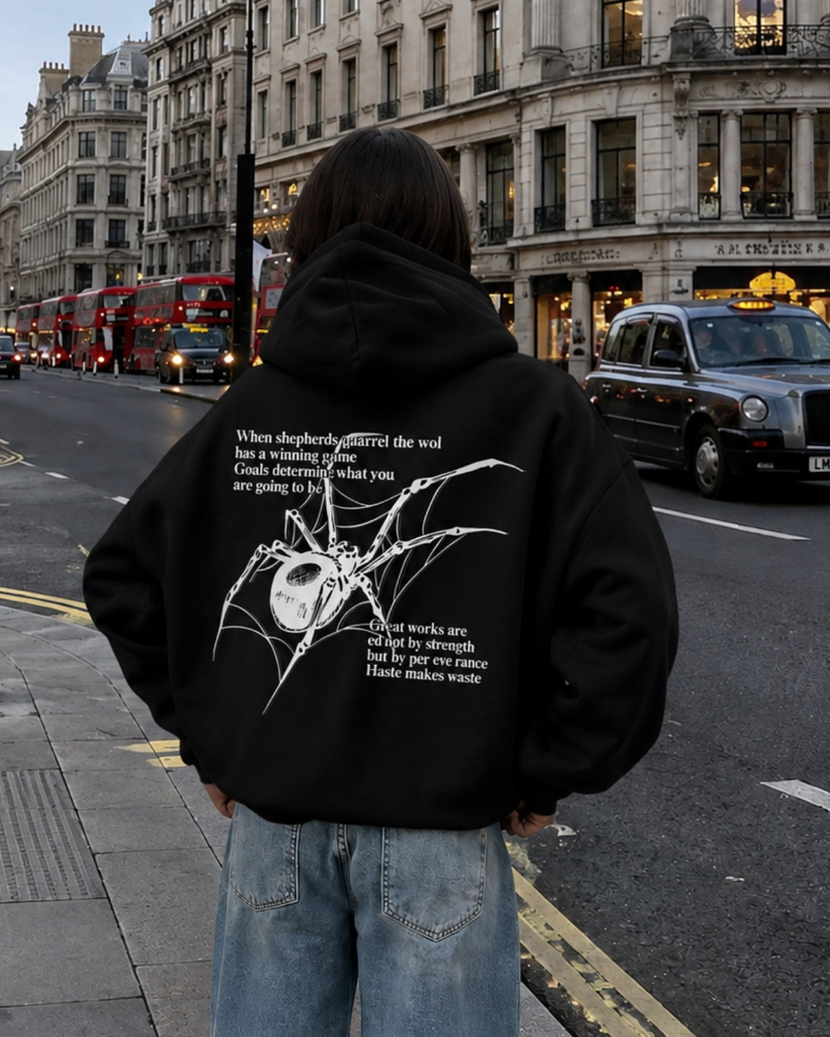 SPIDER - Women Oversized Hoodie