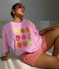 FRUITS  - Women Oversized T-shirt