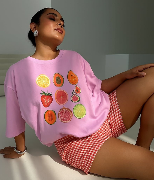 FRUITS  - Women Oversized T-shirt