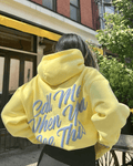 Call me When u see This - Women Oversized Hoodie