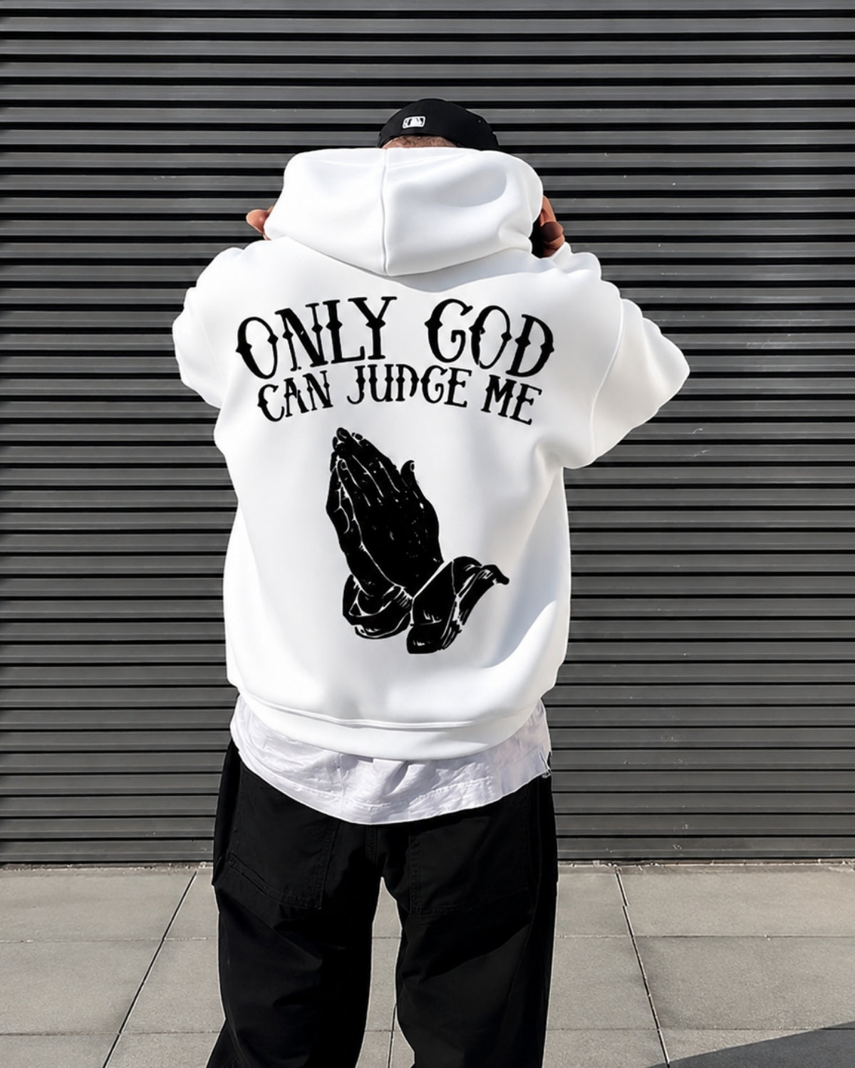 ONLY GOD CAN JUDGE ME - Oversized Hoodie [ Unisex ]