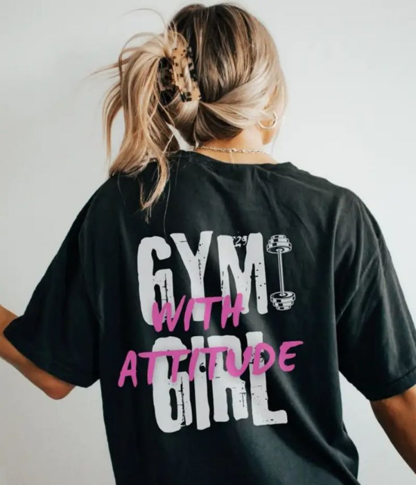 GYM GIRL - Women Oversized T-shirt