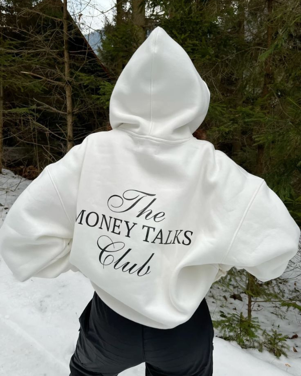 The money Talks Club - Women Oversized Hoodie