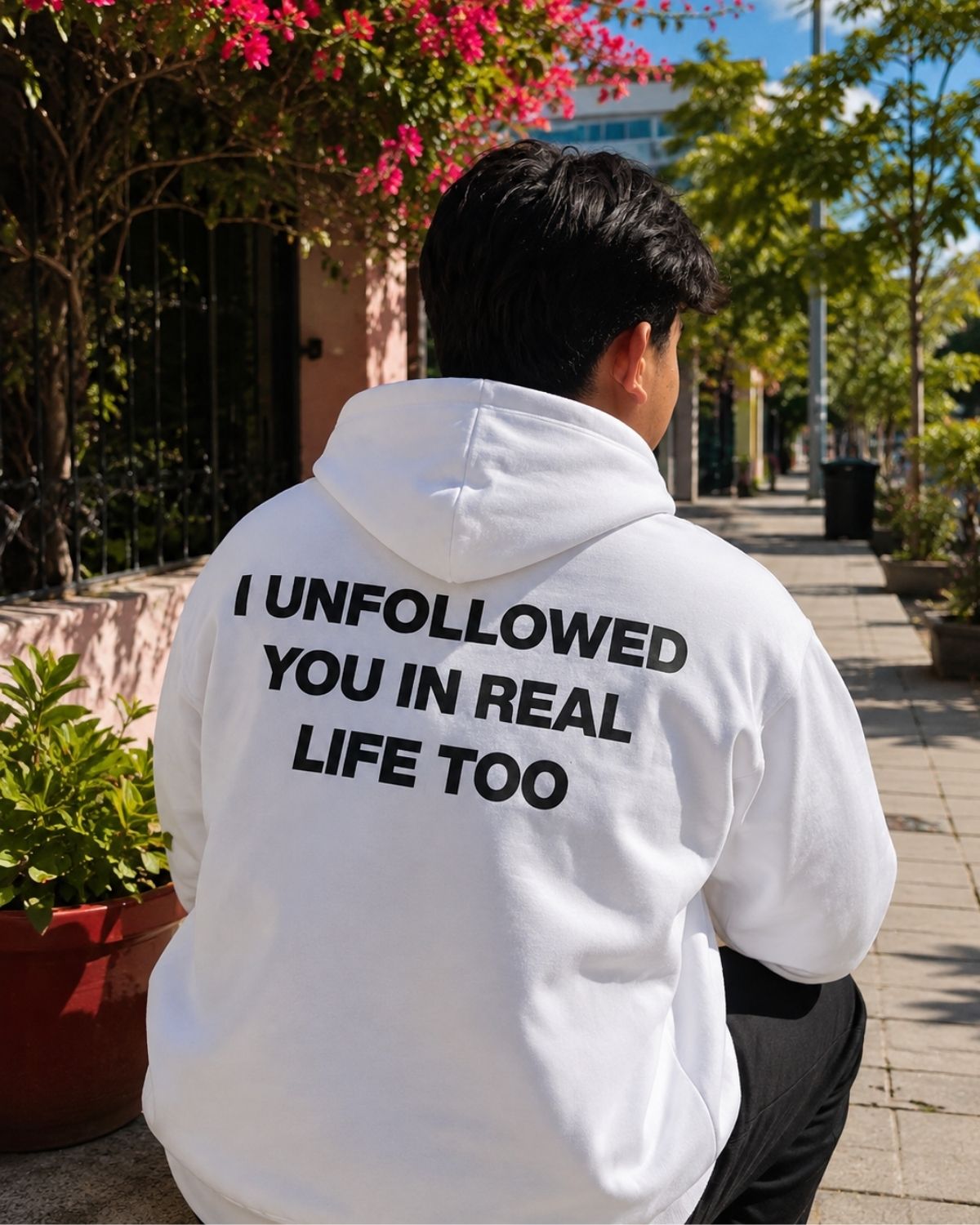 I UNFOLLOWED YOU IN REAL LIFE - Oversized Hoodie [ Unisex ]