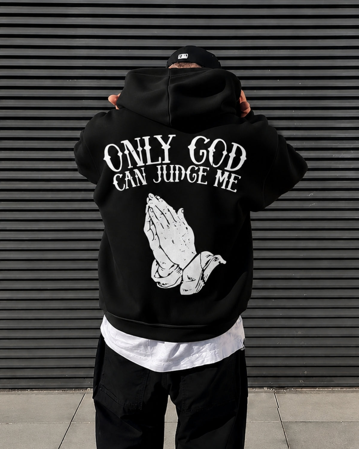 ONLY GOD CAN JUDGE ME - Oversized Hoodie [ Unisex ]