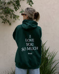 I LOVE YOU SO MUCH kinda - Women Oversized Hoodie
