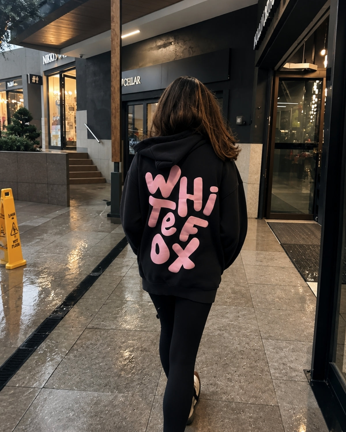 WHITE FOX(X) - Women Oversized Hoodie