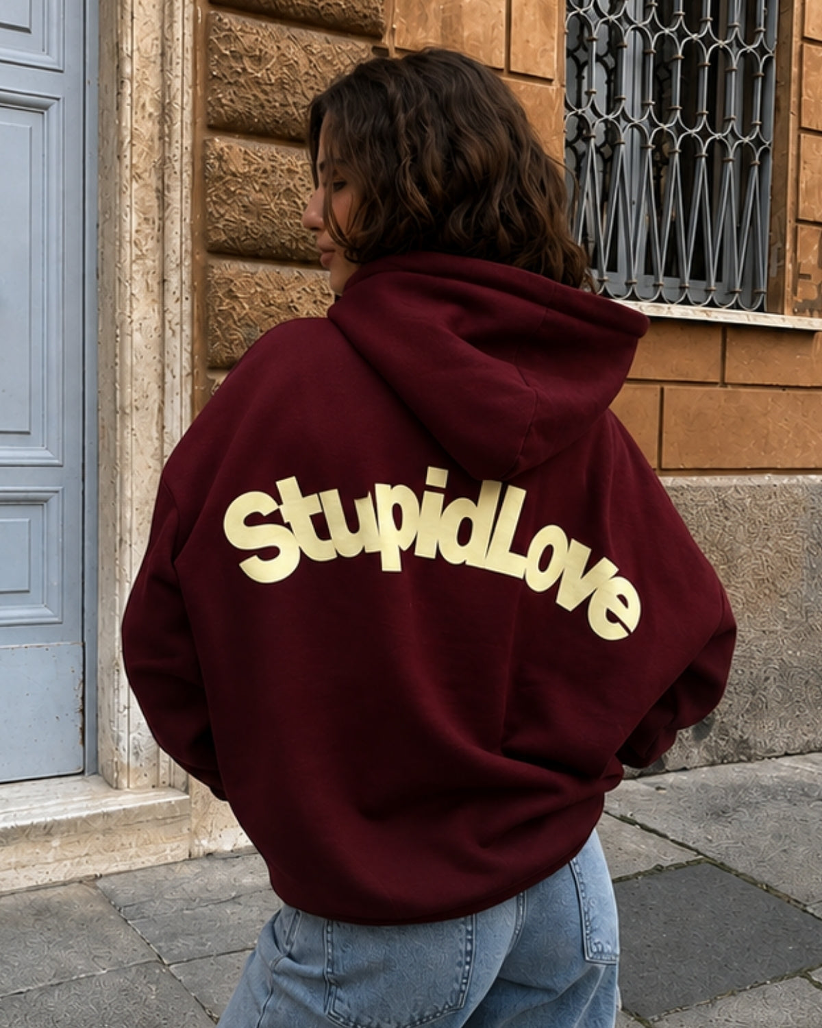 STUPID LOVE - Women Oversized Hoodie