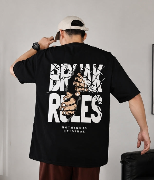 BREAK RULES  - Oversized T-shirt  [ Unisex ]