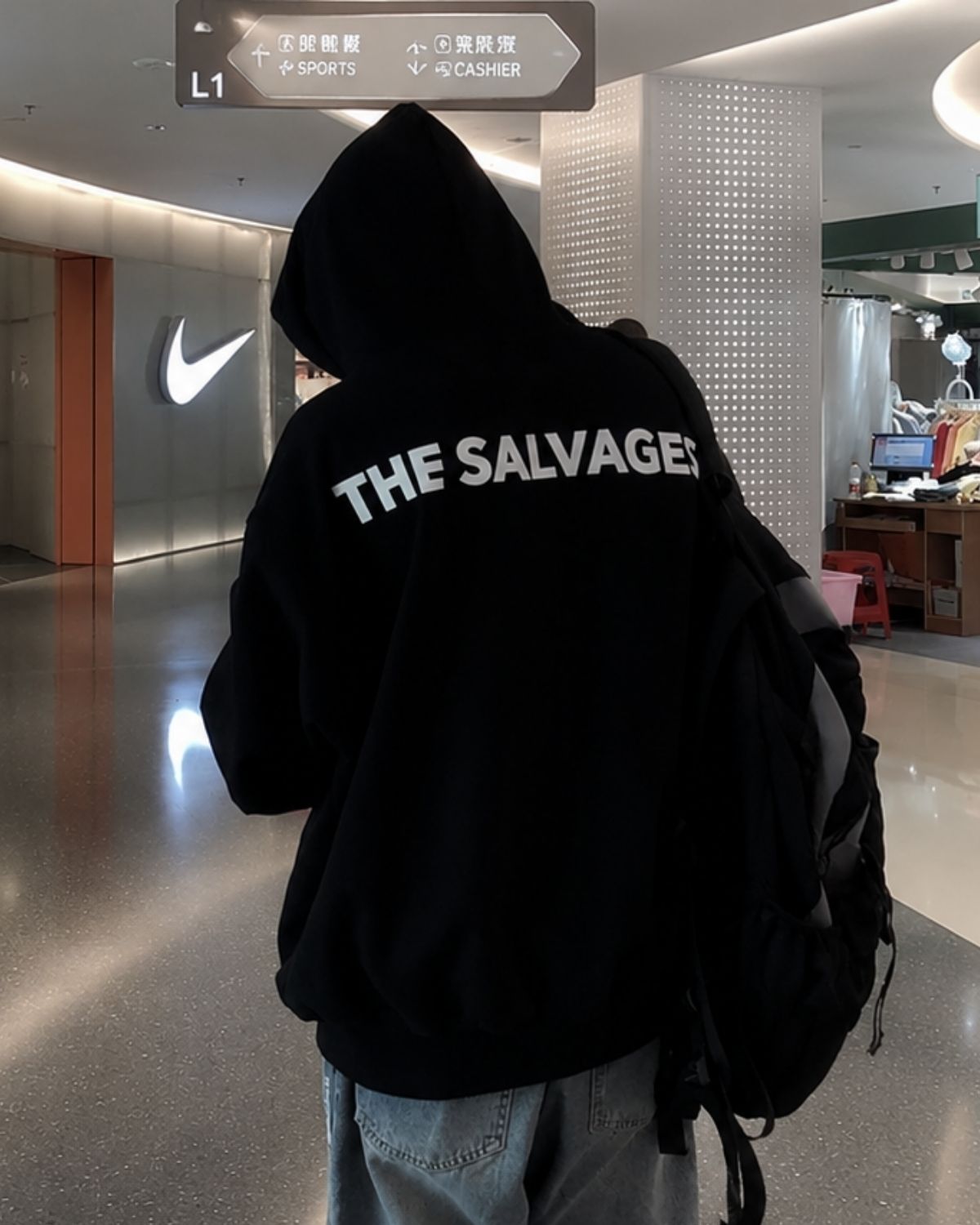 THE SALVAGES - Oversized Hoodie [ Unisex ]