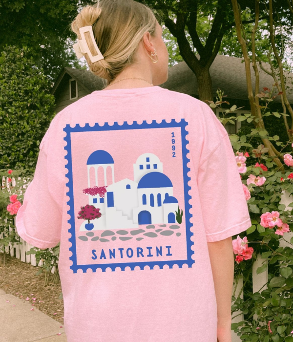 SANTORINI - Women Oversized T-shirt