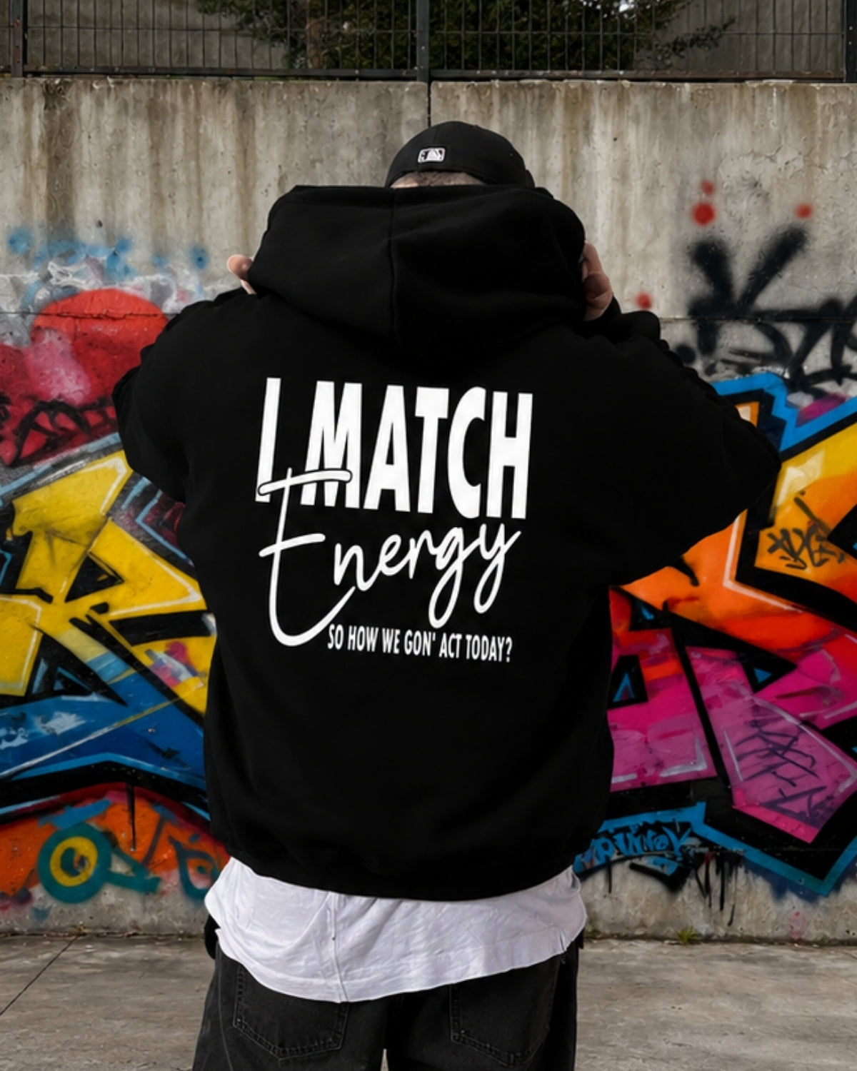 I MATCH ENERGY - Oversized Hoodie [ Unisex ]
