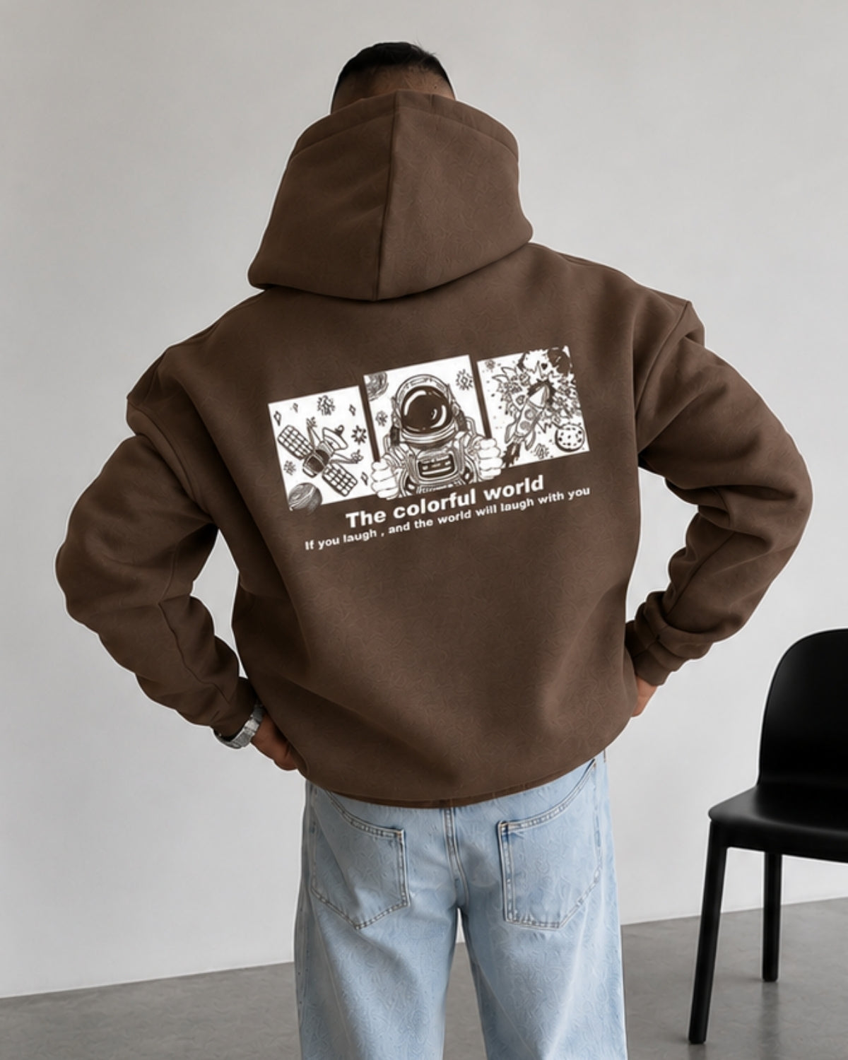 THE COLORFUL WORLD - Oversized Hoodie [ Unisex ]