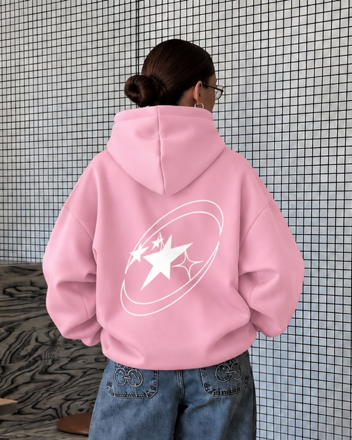 STARS  - Women Oversized Hoodie
