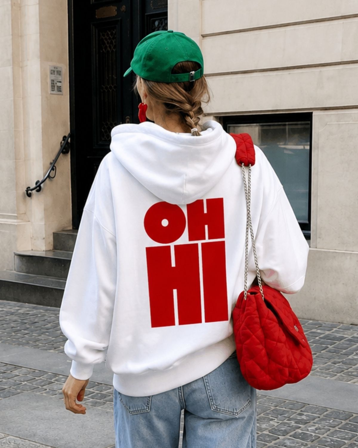 OH HI - Women Oversized Hoodie