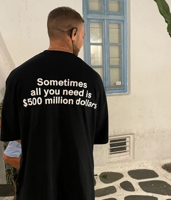 all u need is 500$ million $ - Oversized T-shirt  [ Unisex ]