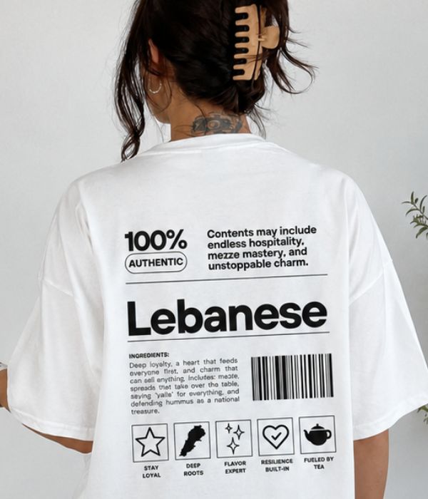LEBANESE - Women Oversized T-shirt