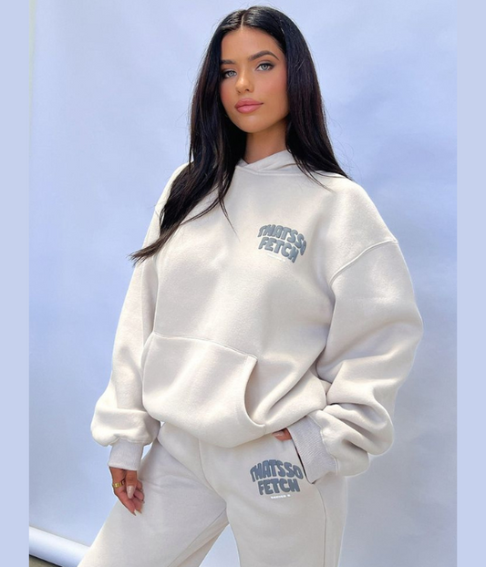 Women Oversized Set ( Hoodie +Sweatpant )