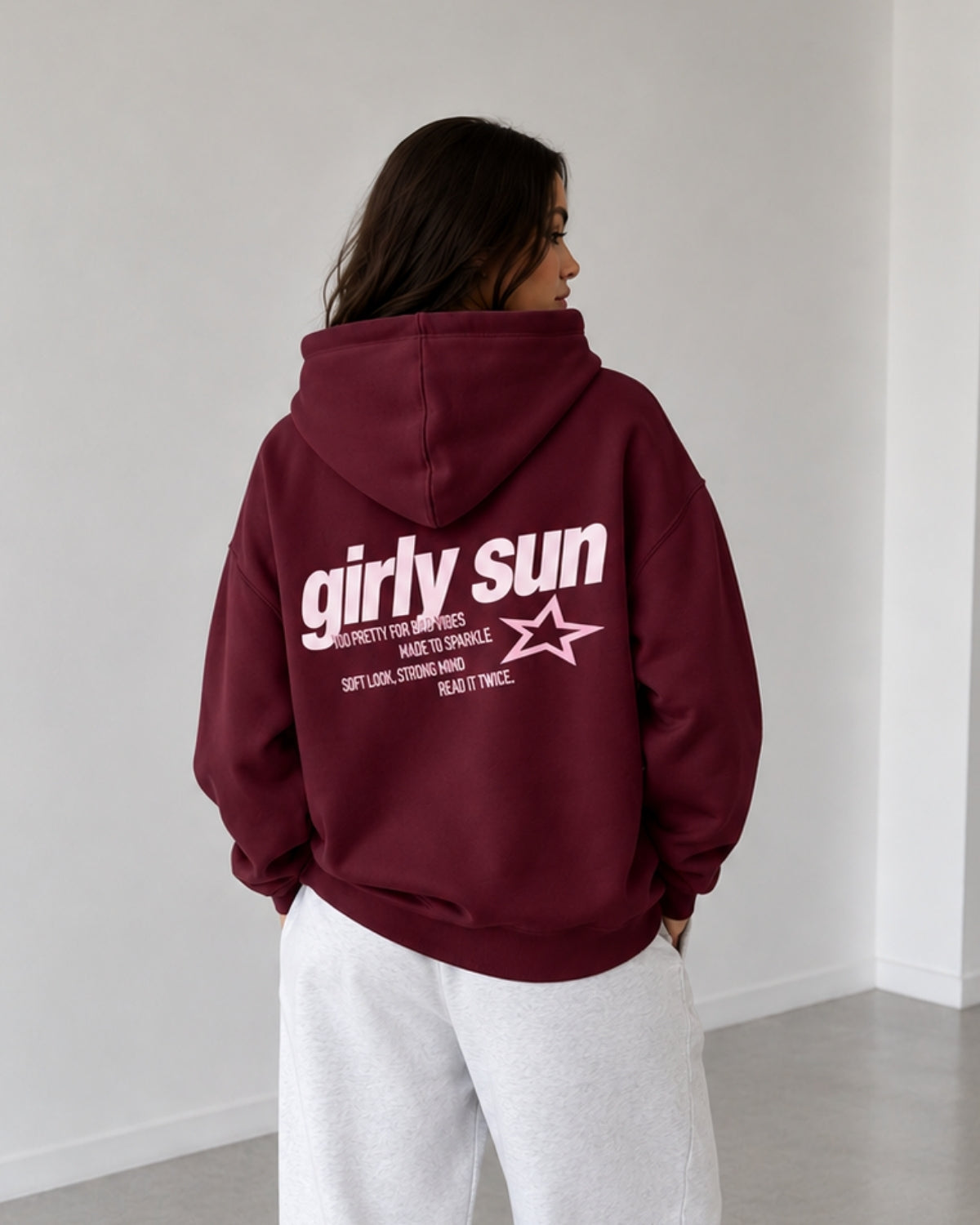 GIRLY SU(N) - Women Oversized Hoodie