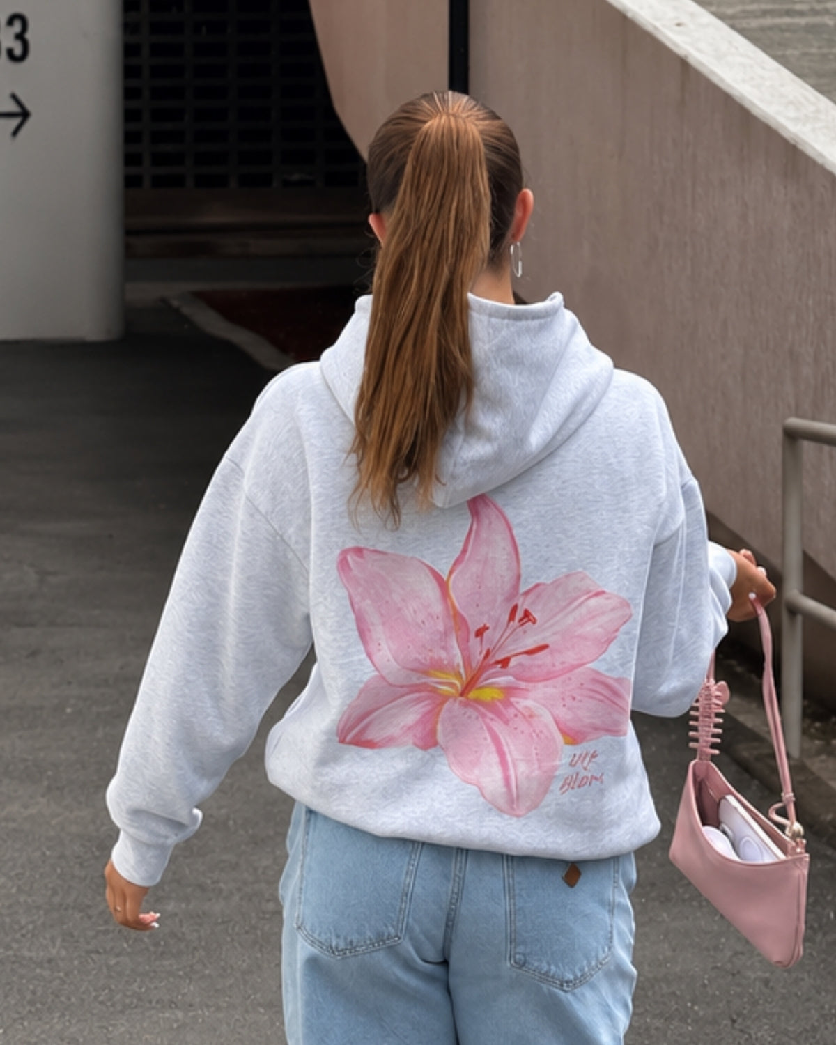 Dusk Lily - Women Oversized Hoodie